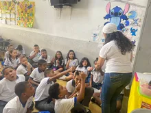 Niños y niñas de comunidades negras y afro armaron sus macetas y conocieron sobre esta tradición cultural