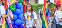 Cali vivió la antesala de la fiesta del orgullo LGBTIQ+ en la Plazoleta Jairo Varela