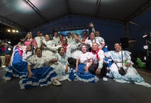 Mercedes Montaño brilló en la noche de luna llena en San Antonio