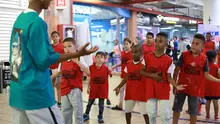 Todo empieza a estar bien para los niños del jarillón.