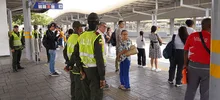 Caleños valoran de manera positiva presencia de la Policía en las estaciones del MIO