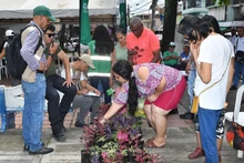Comuna 7 aprovechó la oferta ambiental   de ‘Dagma al Barrio’