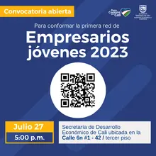 Únete a la Red de Empresarios Jóvenes Cali 2023 y haz crecer tu emprendimiento