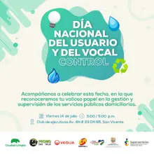 Celebración Día Nacional del Usuario y Vocal de Control Social