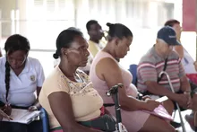 En la comuna 21, la población con discapacidad participó en la jornada Sin Barreras