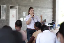 En la comuna 21, la población con discapacidad participó en la jornada Sin Barreras