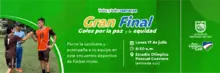 Banner Invitación final torneo de fútbol
