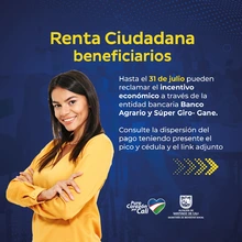 Beneficiarios del programa Renta Ciudadana así pueden cobrar su subsidio en Cali, evitando largas filas