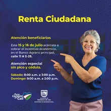 Beneficiarios del programa Renta Ciudadana así pueden cobrar su subsidio en Cali, evitando largas filas