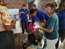 ‘Sancochada para la Paz’ llegó al barrio El Vergel