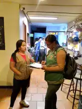 Seis nuevos sancionados por disponer residuos en vía pública