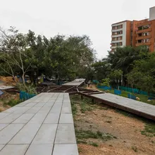 Nueva obra paisajística no tendrá deslaves sobre la avenida de Los Cerros 