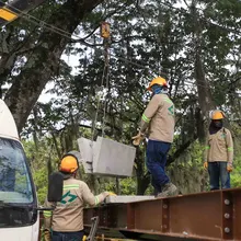 Nueva obra paisajística no tendrá deslaves sobre la avenida de Los Cerros 