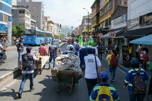 Estrategia ‘Cali, te quiero limpia’ se tomó el centro de la ciudad con una gran reciclatón