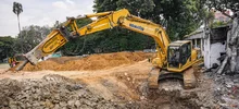 Obreros y maquinaria avanzan en la construcción del Parque Tecnológico de Innovación San Fernando