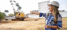 Obreros y maquinaria avanzan en la construcción del Parque Tecnológico de Innovación San Fernando