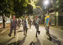 Todo listo para el Desfile del 20 de Julio