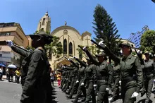 Gran desfile de la Fuerza Aeroespacial Colombiana conmemoró 213 años de independencia