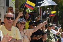 En Cali marchó la soberanía nacional, este 20 de julio 