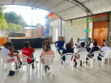 Ciclo formativo huertas por la vida habitantes Comuna 14 