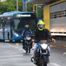 En 2023, en Cali se han impuesto 4.736 comparendos por invasión al carril exclusivo del MIO