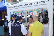 Alcaldía de Cali realizó feria de servicios institucionales en la Comuna 15