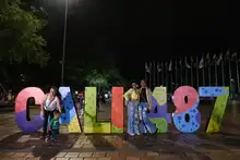 Cali celebra 487 años con show tecnológico de luces en diferentes puntos de la ciudad