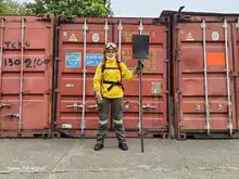 Yuritza Bocanegra, una guerrera de la Brigada Forestal de Bomberos Cali