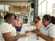 Administración Distrital presente en Llano Verde