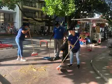 La Avenida Sexta, un lugar que se recupera para la diversión y el sano esparcimiento