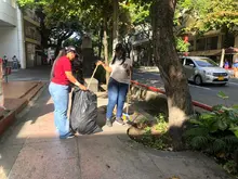La Avenida Sexta, un lugar que se recupera para la diversión y el sano esparcimiento