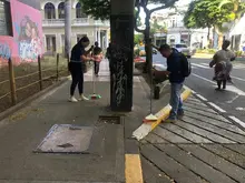 La Avenida Sexta, un lugar que se recupera para la diversión y el sano esparcimiento