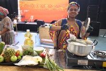 La gastronomía, un referente de las mujeres afro del Pacífico ante el mundo