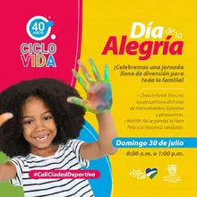 Día de la Alegría en la Ciclovida