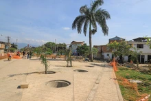 Primera jornada de limpieza, aseo y sensibilización con la comunidad en el Boulevard de Oriente