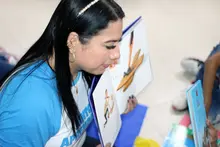 200 niños migrantes participaron en una jornada pedagógica y recreativa 