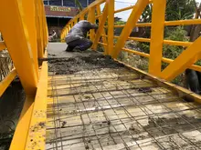 Entregan nuevo y moderno puente peatonal en la comuna 11 de Cali