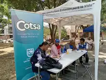 Personas en situación de calle que pernoctan en San Fernando Viejo asistieron a jornada de salud