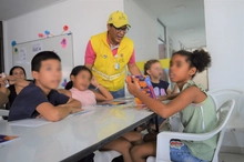 Niñas y niños de San Pascual participaron en jornada para fortalecer la unión familiar 