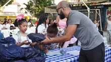 Con paquetes escolares, también se favorece la permanencia escolar