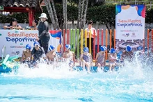 Masivo programa de natación proyecta la formación de más de 1000 niños en los barrios de Cali