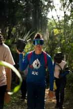 Ante posibles incendios, Gestión del Riesgo sembró 500 plantas cortafuegos