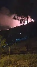 Acciones interinstitucionales permitieron controlar dos incendios forestales el domingo