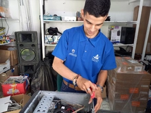 Jefry Gómez, un curioso de los computadores formado por Todas y Todos a Estudiar