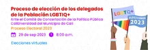 Elecciones delegados LGBTIQ 2023
