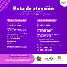 Conozca cómo activar la ruta de atención para violencia de género