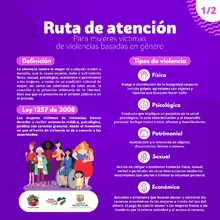 Conozca cómo activar la ruta de atención para violencia de género