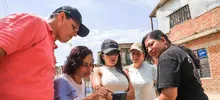 Avanza la concertación del mural que se pintará en una vivienda contigua al Bulevar de Oriente