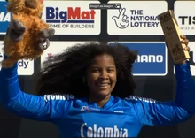 La caleña Guadalupe Palacios sumó en Glasgow su cuarto título mundial de BMX