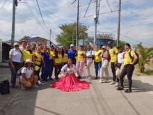 Niñas y niños de La Estrella caminaron pidiendo paz para sus territorios